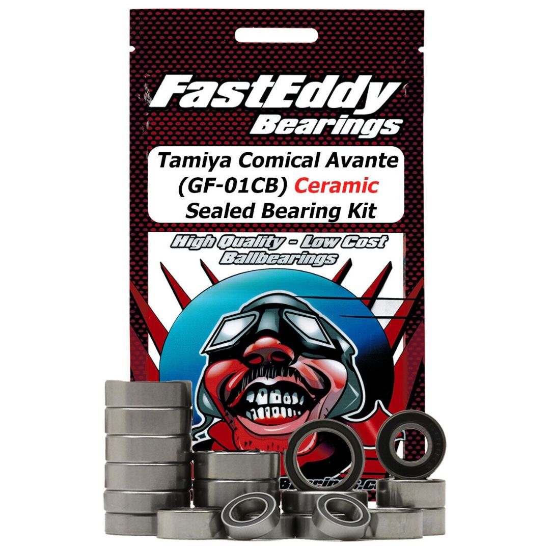 Fast Eddy Tamiya Comical Avante (GF-01CB) Ceramic Sealed Bearing Kit