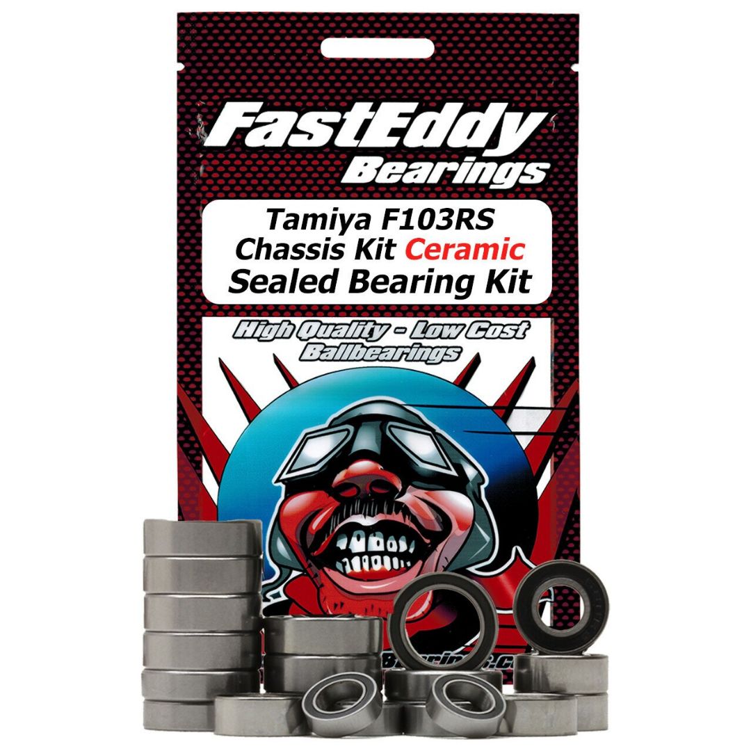 Fast Eddy Tamiya F103RS Chassis Kit Ceramic Sealed Bearing Kit