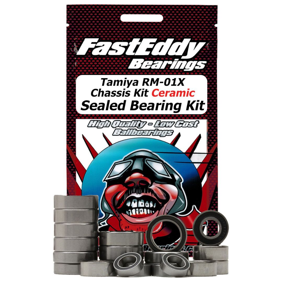 Fast Eddy Tamiya RM-01X Chassis Kit Ceramic Sealed Bearing Kit