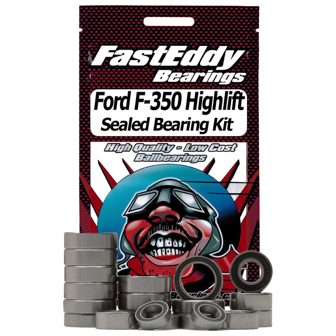 Fast Eddy Tamiya Ford F-350 Highlift (58372) Sealed Bearing Kit