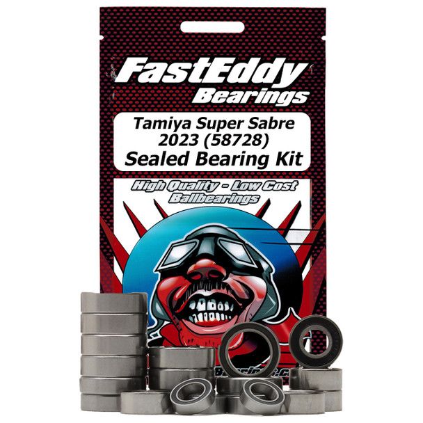 Fast Eddy Tamiya Super Sabre 2023 (58728) Sealed Bearing Kit