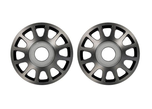 Traxxas Wheel centers, Method Race Wheels 703 (gray, 2)