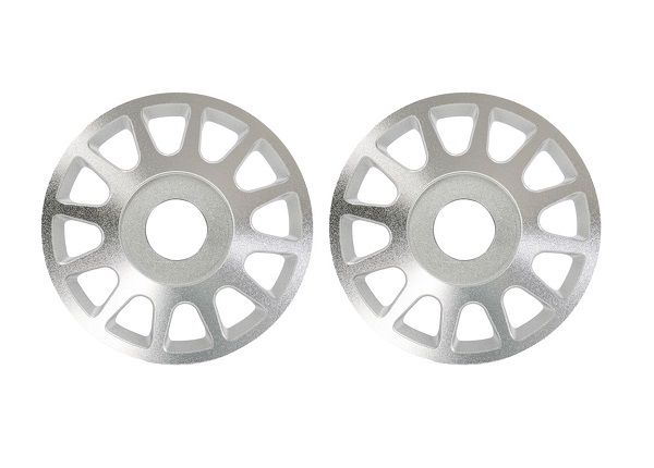 Traxxas Wheel centers, Method Race Wheels 703 (silver, 2)