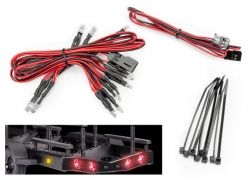 Traxxas Wire harness, LED lights, zip ties, zip tie mounts