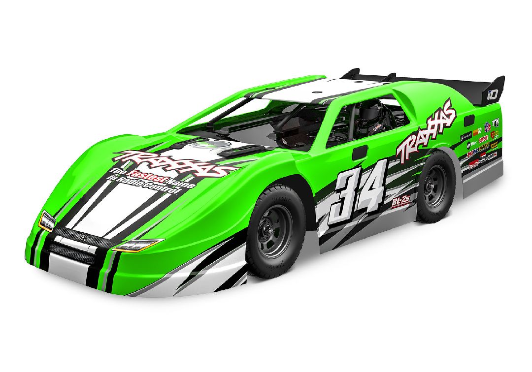 Traxxas 1/10 Slash Late Model BL-2s 2wd RTR - Green + Battery Traxxas 1/10 Slash Late Model BL-2s 2wd RTR - Green + Battery