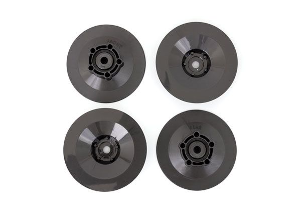Traxxas Wheel discs (gray) (4)