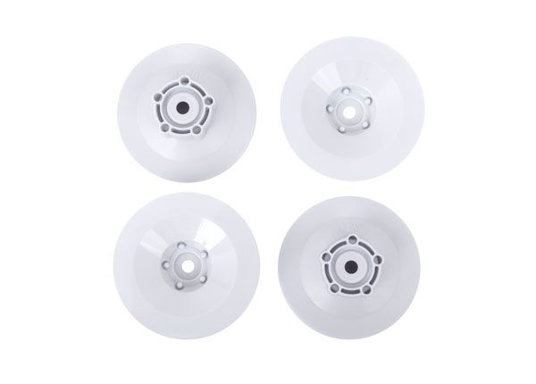 Traxxas Wheel discs (white) (4)