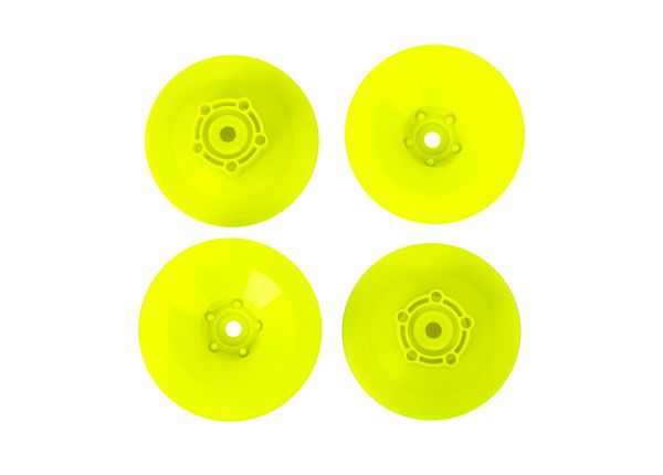 Traxxas Wheel discs (yellow) (4)