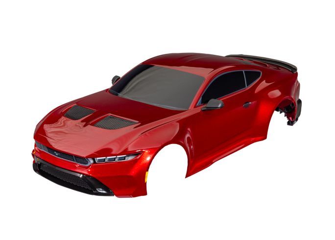 Traxxas Body Mustang Complete Red