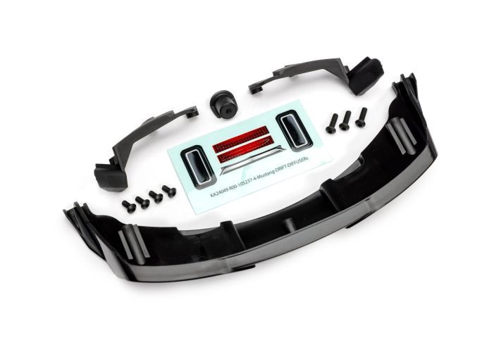Traxxas Rear Diffuser/Body Supports