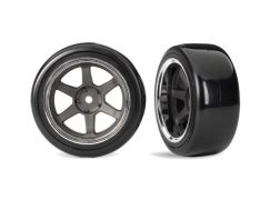 Traxxas T&W Six Spk Wheel Drft Tire Rear