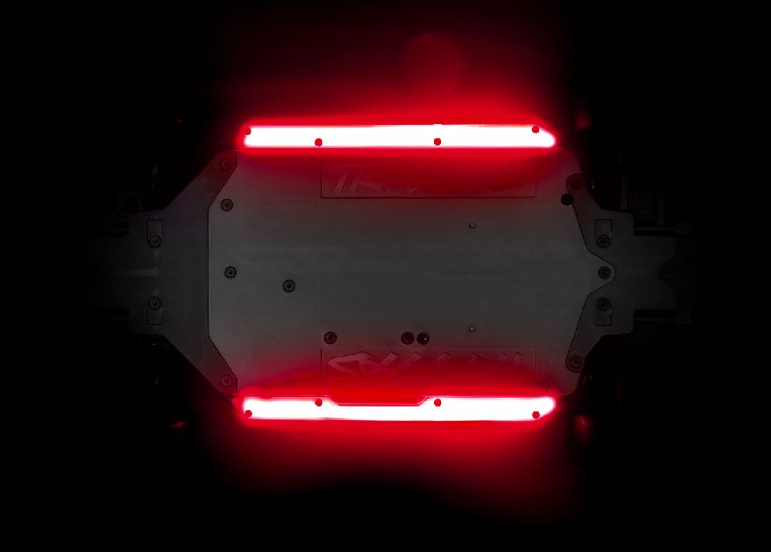 Traxxas Red Underbody LED Light Kit (4-Tec/Drift)