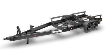 Traxxas Disruptor Boat, 4S VXL - Blue w/ Trailer