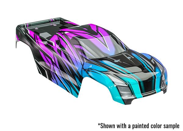 Traxxas Body, Mini Maxx, ProGraphix - Click Image to Close