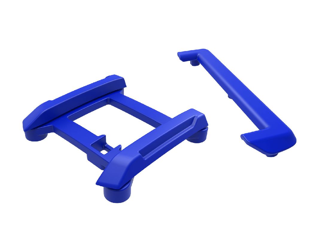 Traxxas Skid plate (roof)(blue)(for #10711 body) - Click Image to Close