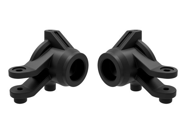 Traxxas Steering blocks, left & right (black) - Click Image to Close