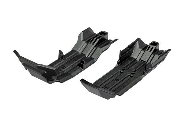 Traxxas Skid plate, front (1), rear (1) - Click Image to Close