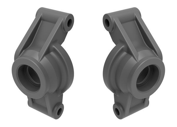 Traxxas Carriers, stub axle (gray) (rear) (left & right)