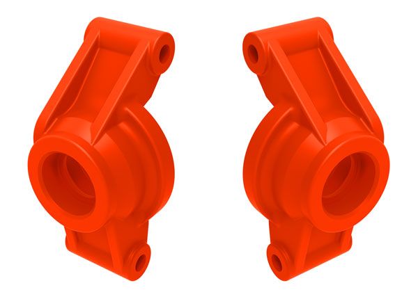 Traxxas Carriers, stub axle (red) (rear) (left & right)