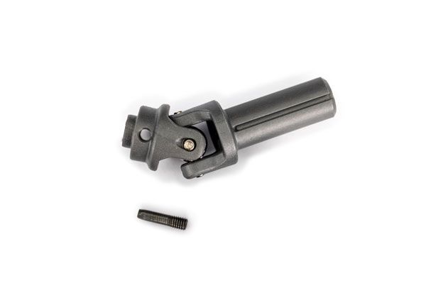 Traxxas Differential output yoke assembly, extreme heavy duty (2) (left or right, front or rear) (assembled with external-splined half shaft)/ screw pin