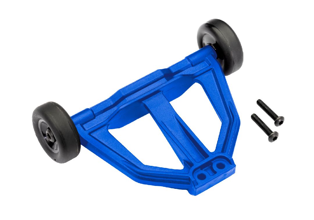 Traxxas Wheelie bar (assembled) BLUE - Click Image to Close