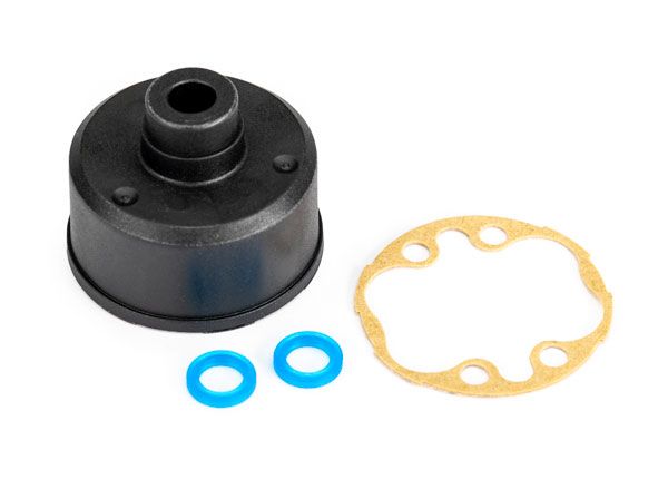 Traxxas Carrier, differential (planetary gears)/ differential spacer/ o-rings (2)/ ring gear gasket