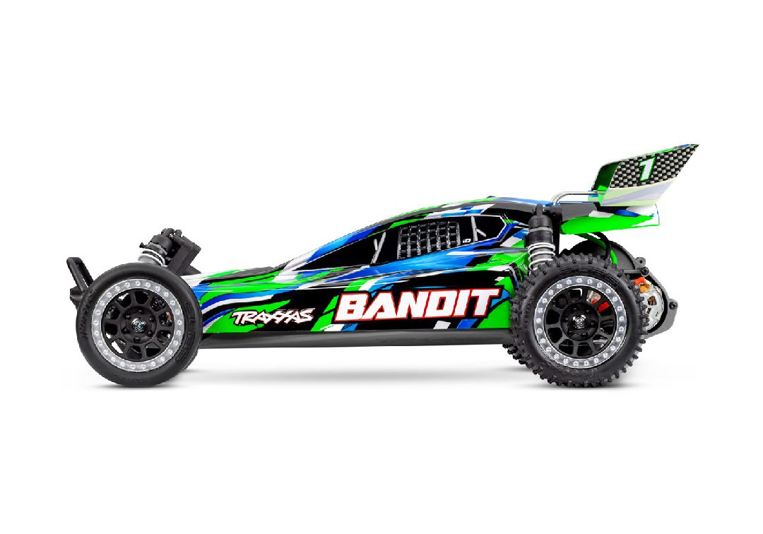 Traxxas Bandit 1/10 HD Buggy with TQ 2.4GHz - Green