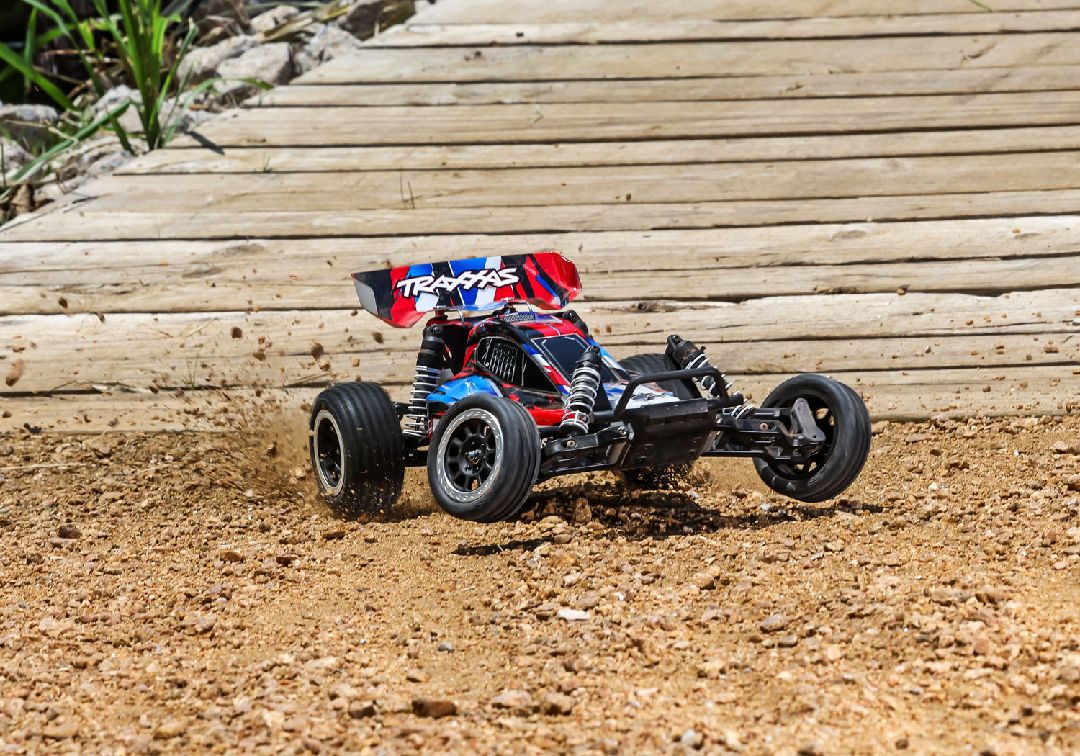 Traxxas Bandit 1/10 HD Buggy with TQ 2.4GHz - Red
