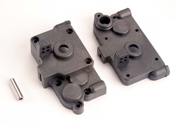 Traxxas Gearbox Halves (L&R) w/ Idler Gear Shaft