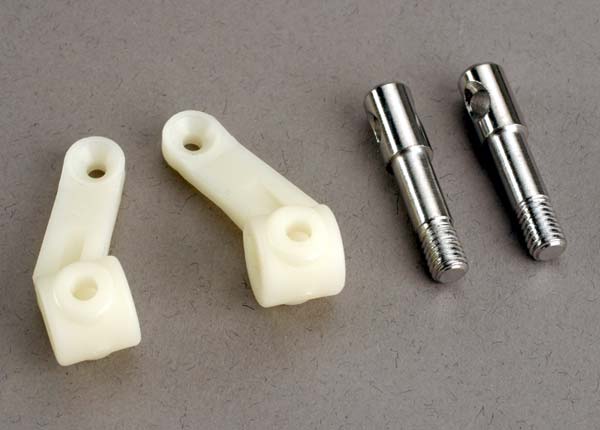 Traxxas Steering Blocks & Steel Wheel Spindles (L&R)