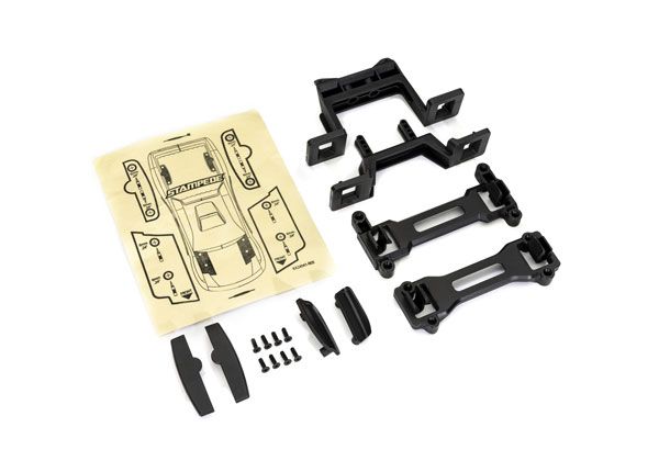 Traxxas Body conversion kit, Stampede (for clipless mounting)