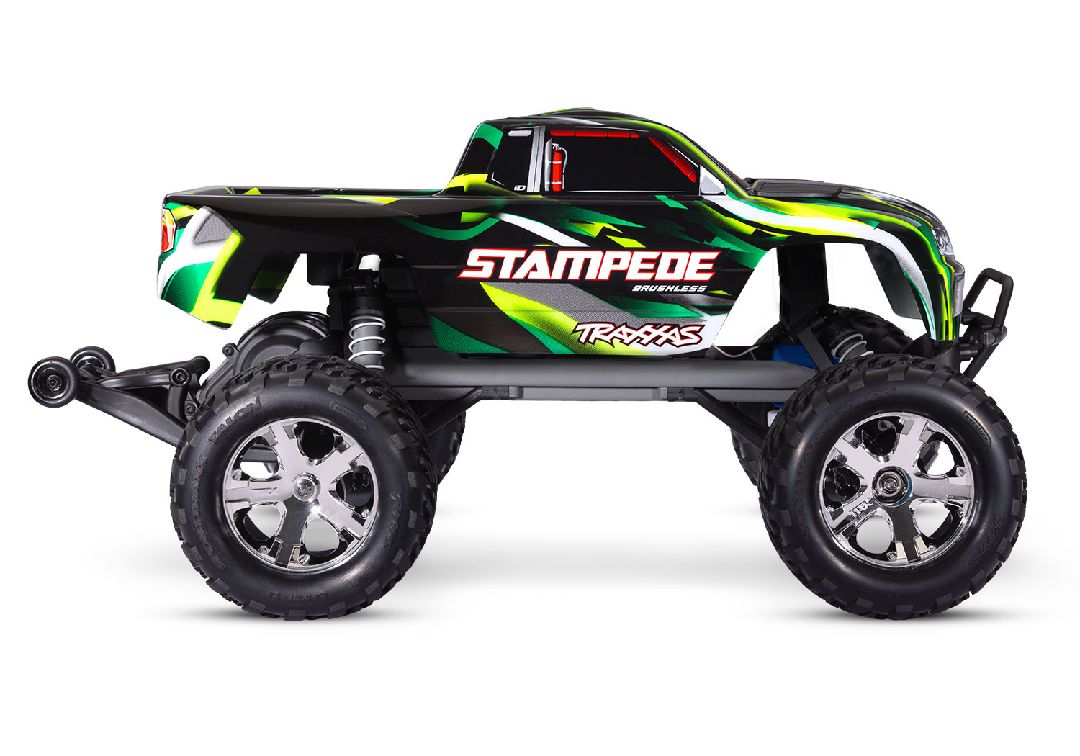Traxxas 1/10 Stampede 2WD BL-2S HD Clipless - Green