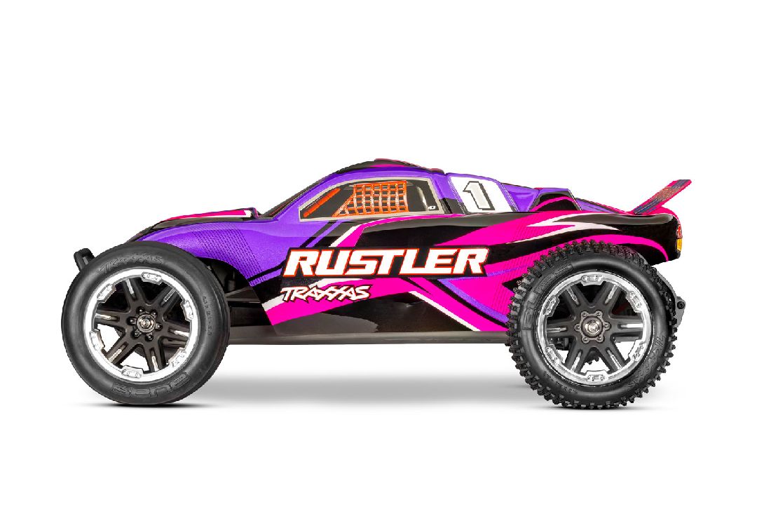 Traxxas Rustler 1/10 Stadium Truck Extreme Heavy Duty - Pink