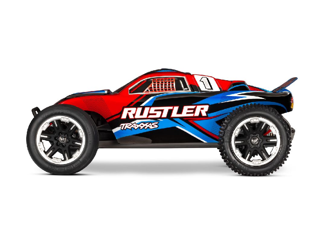 Traxxas Rustler 1/10 Stadium Extreme Heavy Duty Truck - Red