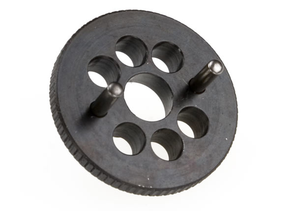 Traxxas Flywheel, 30mm Steel (w/Pins) (Traxxas 2.5, 2.5r, 3.3) (Use With Lower Engine Position And Starter Box On Jato)