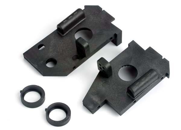 Traxxas Side Plates, Rear (L&R)/ Belt Tension Cams (2)