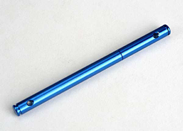 Traxxas Pulley Shaft, Front (Blue-Anodized, Light-Weight Aluminum)