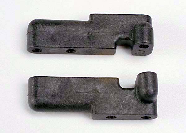 Traxxas Servo Mounts, Steering/ Shift (F&R) (Black)