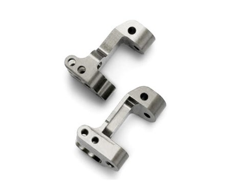 Traxxas Blue Aluminum Caster Blocks, Left & Right (Jato)