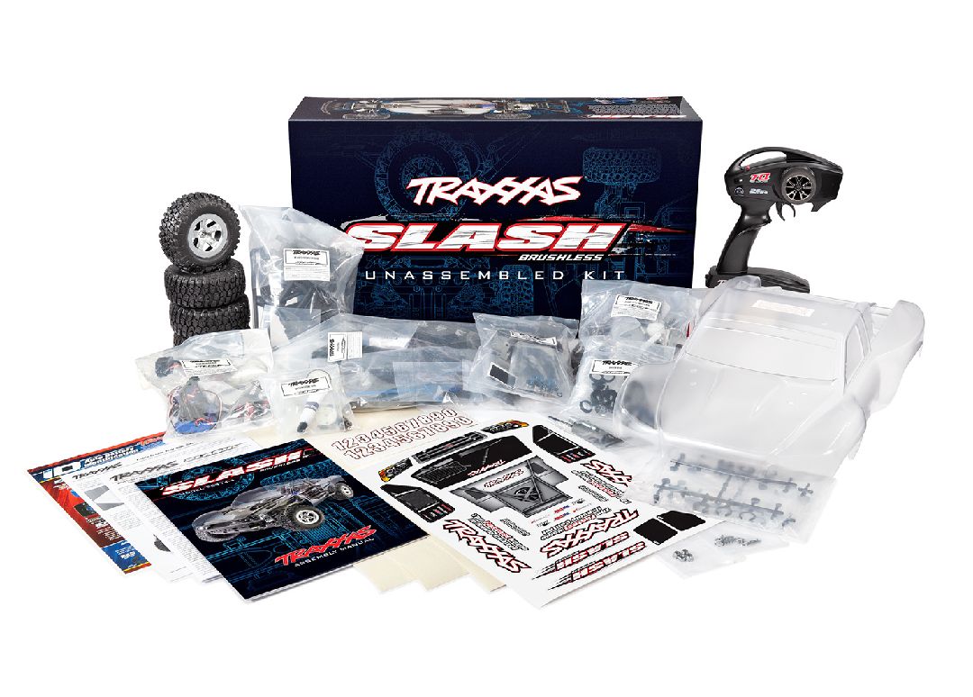 Traxxas 1/10 Slash BL-2S HD Clipless Unassembled Kit