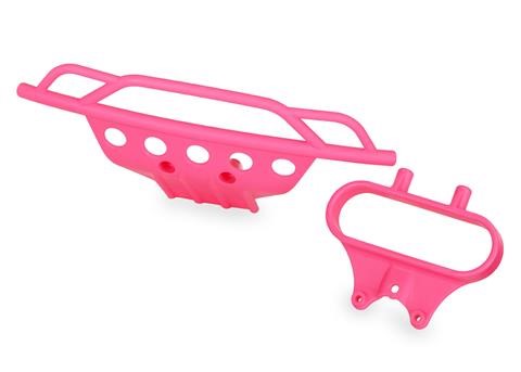 Traxxas Slash Bumper with Mount (Rear)(Pink)