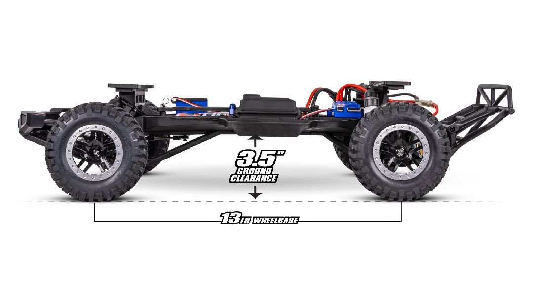 Traxxas 1/10 F150 Raptor BL-2S HD Clipless - Fox