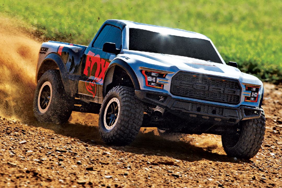 Traxxas 1/10 F150 Raptor BL-2S HD Clipless - Fox