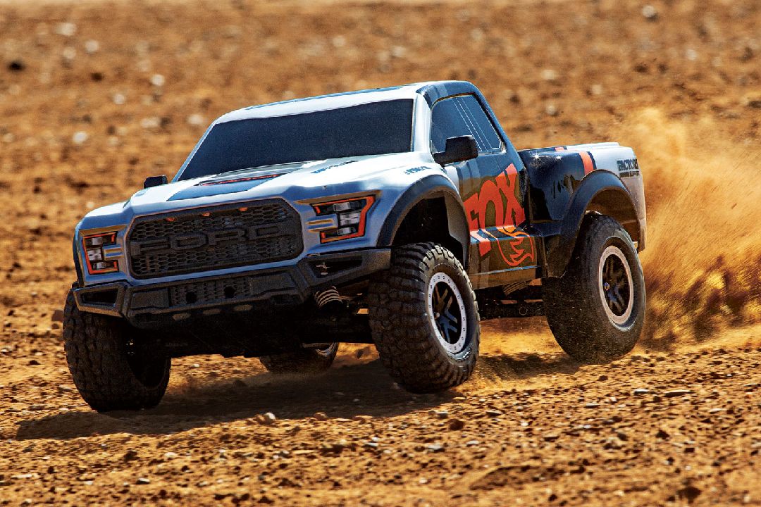 Traxxas 1/10 F150 Raptor BL-2S HD Clipless - Fox