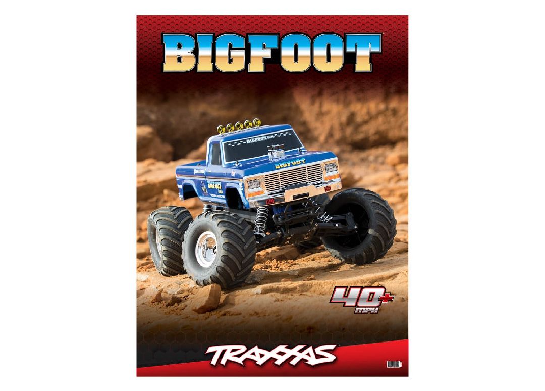 Traxxas Window Cling: BIGFOOT BL-2S - 36"x48"