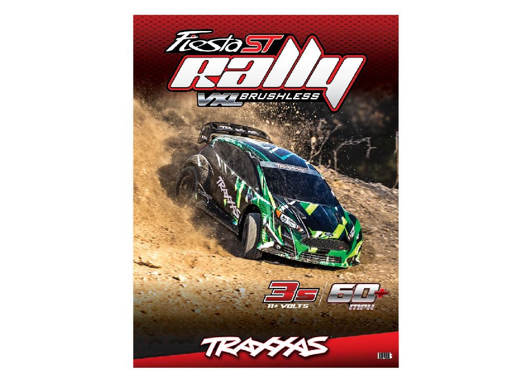 Traxxas Window Cling: Ford Fiesta Rally - 36