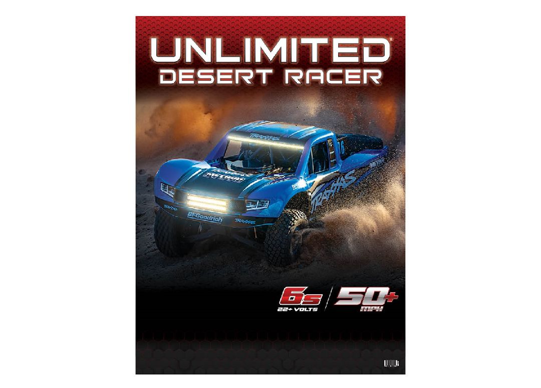 Traxxas Window Cling: UDR - 36"x48"