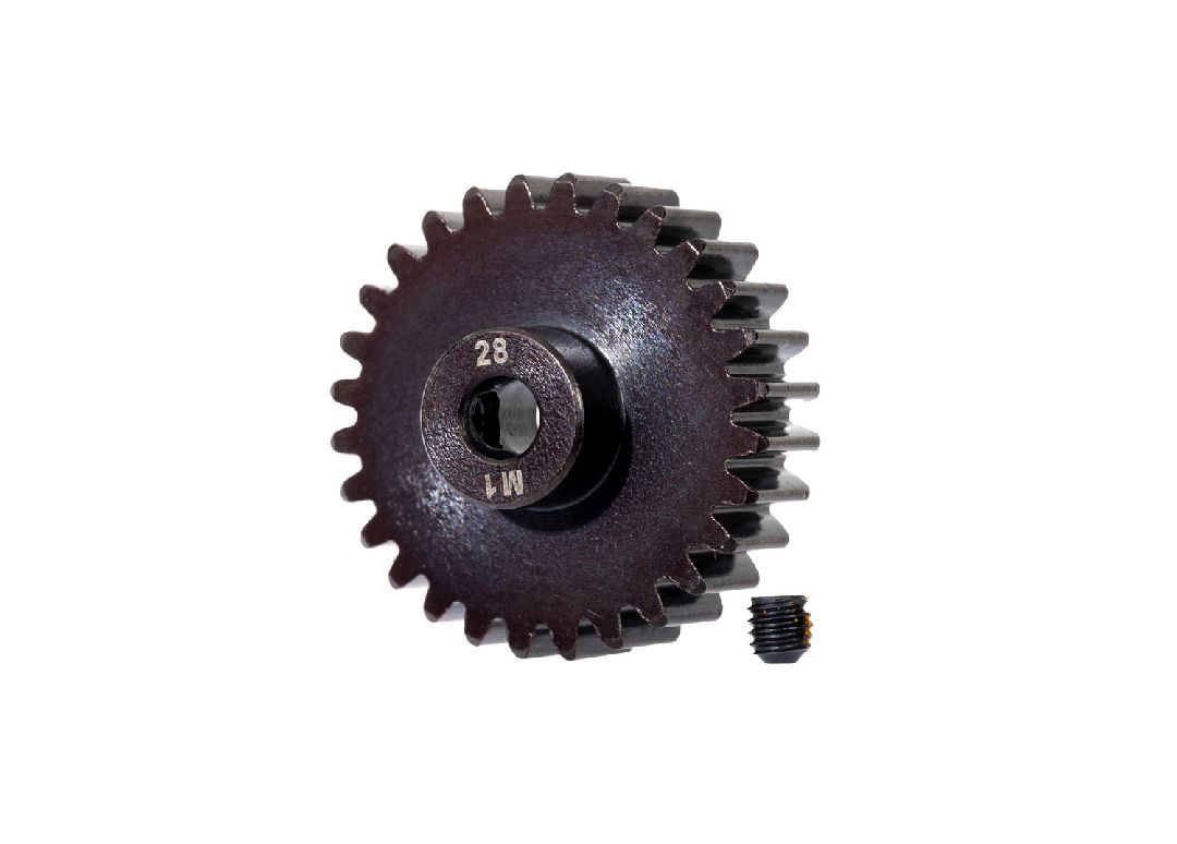 Traxxas Gear, 28-T pinion (1.0 metric pitch) (fits 5mm shaft)