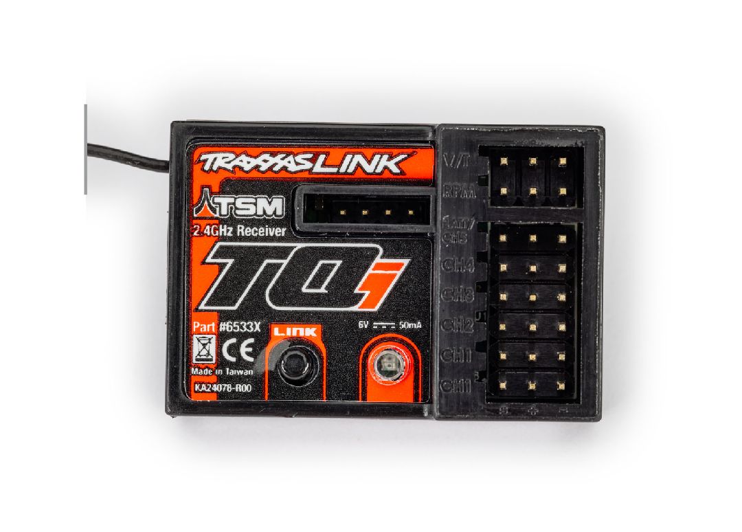 Traxxas Tqi Receiver 5Ch Telemetry 2.4