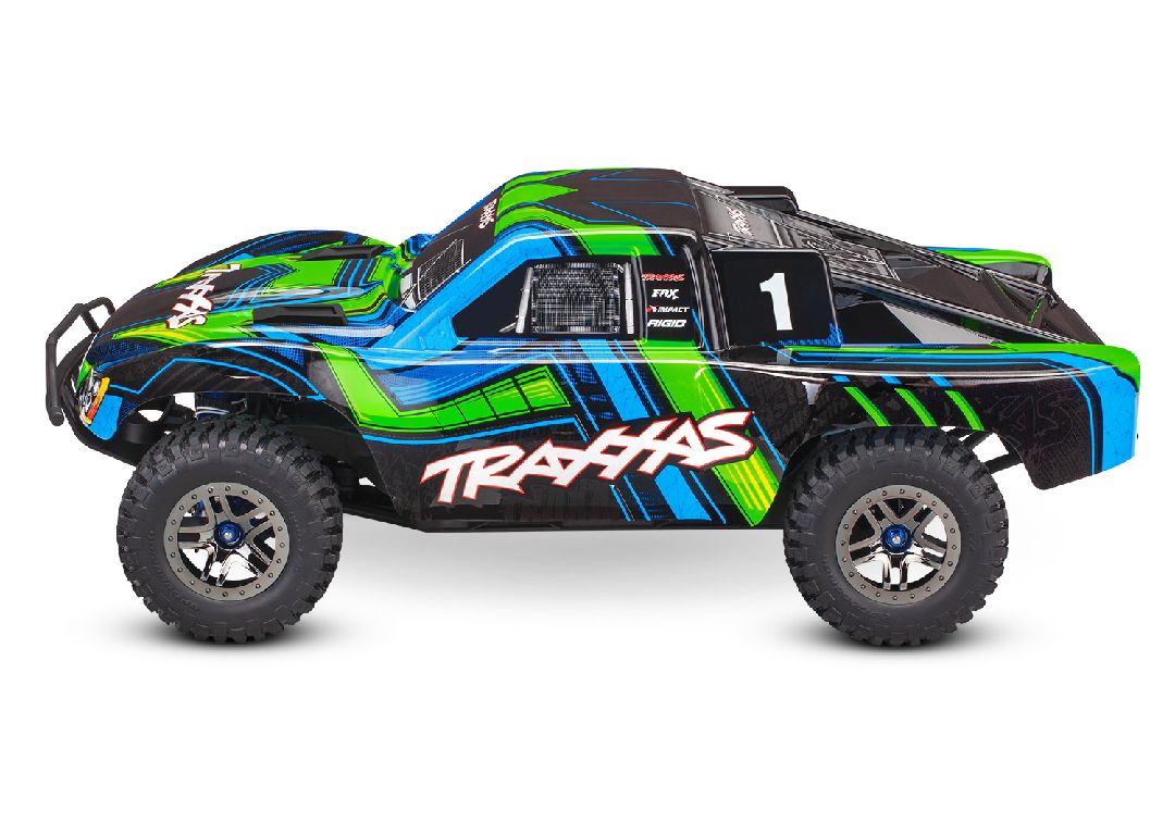 Traxxas Slash 4X4 Ultimate (Green): 1/10 4WD Short Course Truck